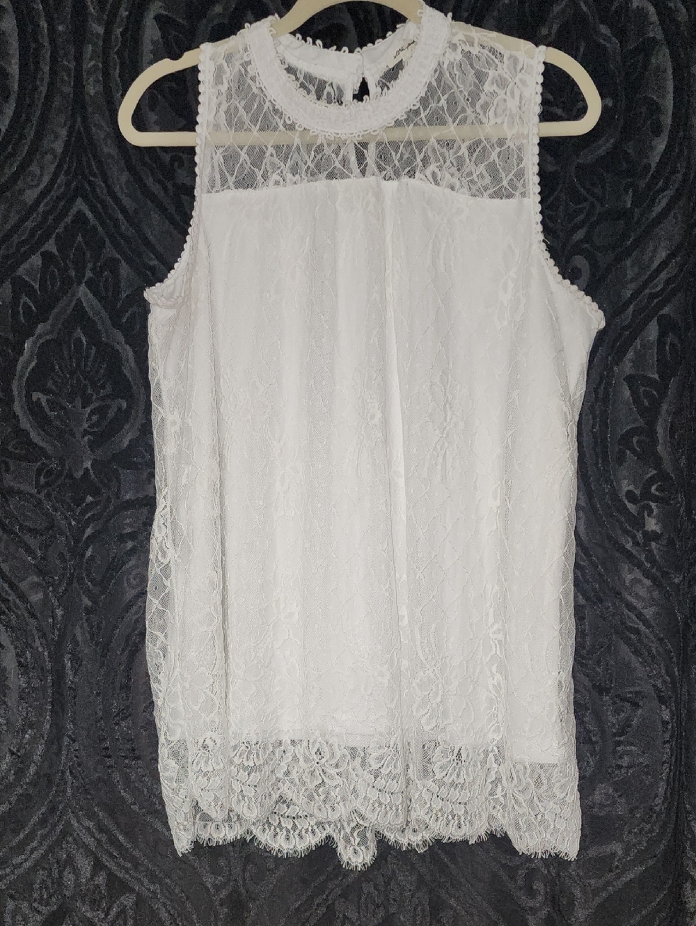 White Lace Camisole Top